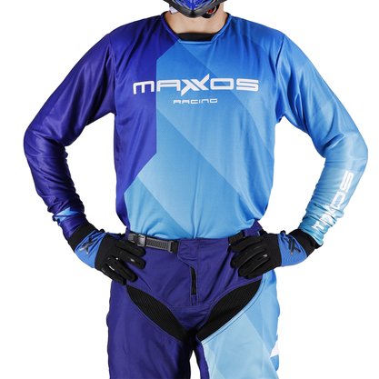 Camisa Mattos Racing Pro Gradient 23 Azul