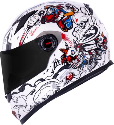 Capacete Ls2 Ff358 Crazy Clown