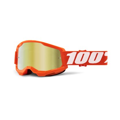 Oculos 100% Strata 2 Espelhado Orange